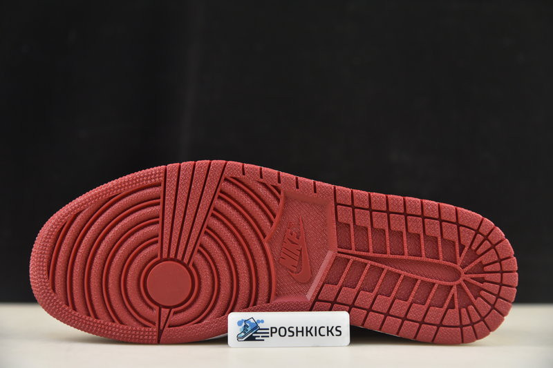 Jordan 1 Retro Low White Varsity Red - 705329-101