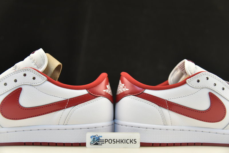 Jordan 1 Retro Low White Varsity Red - 705329-101