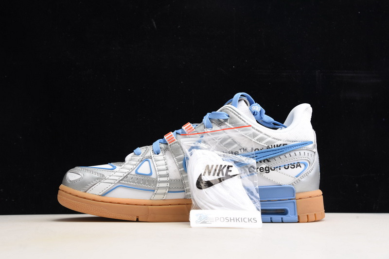 OW x Nike Air Rubber Dunk “University Blue ”CU6015-700