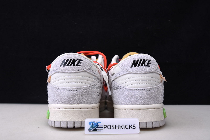 NIKE DUNK LOW OW LOT 13 OF 50 DJ0950-110