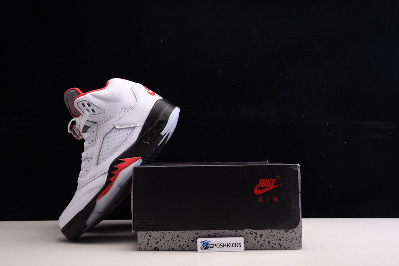 AIR JORDAN 5 FIRE RED 3M SILVER TONGUE 2020 DA1911-102