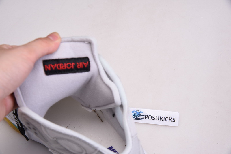 OW Air Jordan 5 Green Purple CT8480-105