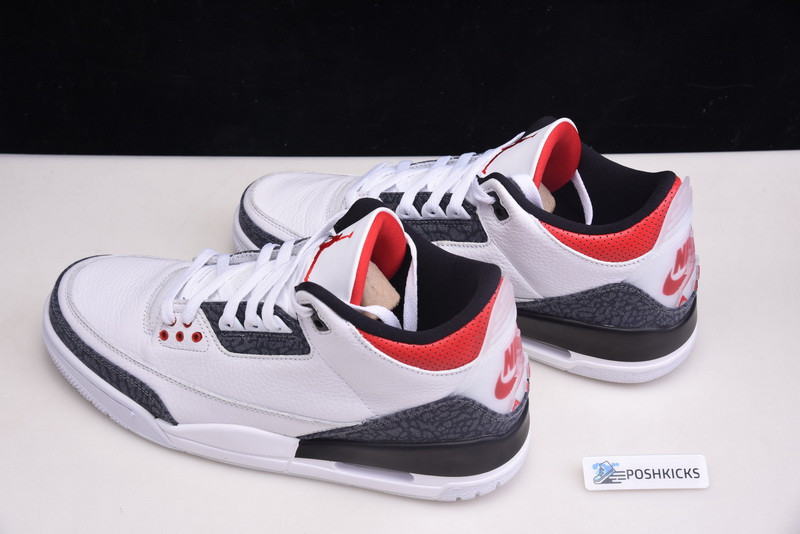 Jordan 3 Retro SE Fire Red Denim (2020) CZ6431-100