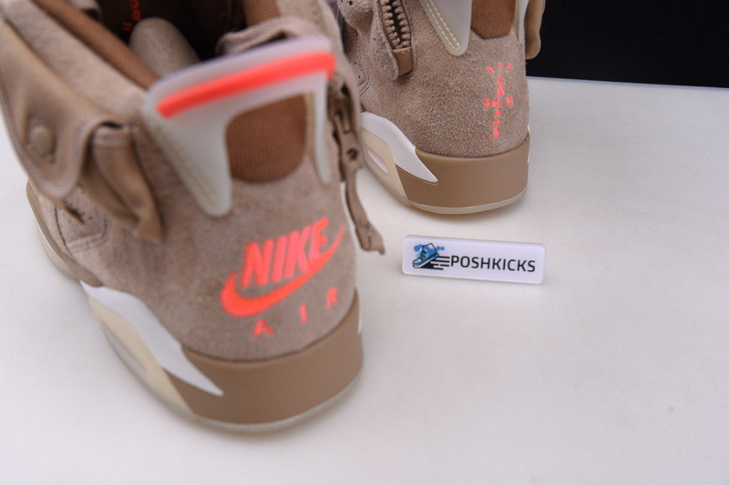 TRAVIS SCOTT X AIR JORDAN 6 “BRITISH KHAKI ” DH0690-200