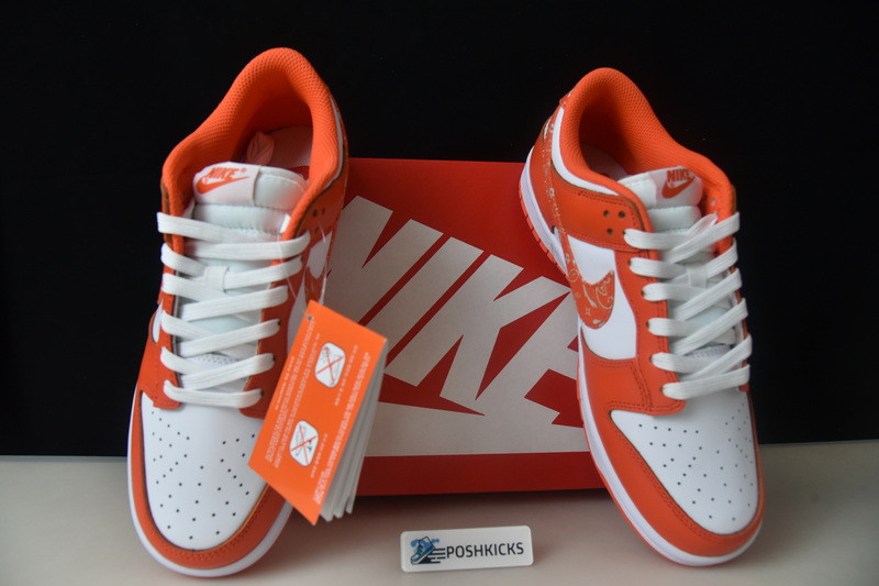 NIKE DUNK LOW ESSENTIAL PAISLEY PACK ORANGE (W) DH4401-103
