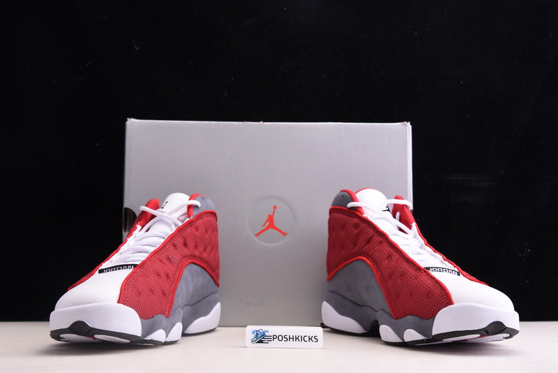 JORDAN 13 RETRO GYM RED FLINT GREY - 414571-600