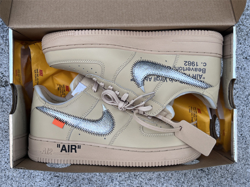 Off-White x Nike Air Force 1 Low Sesame FD6900-200