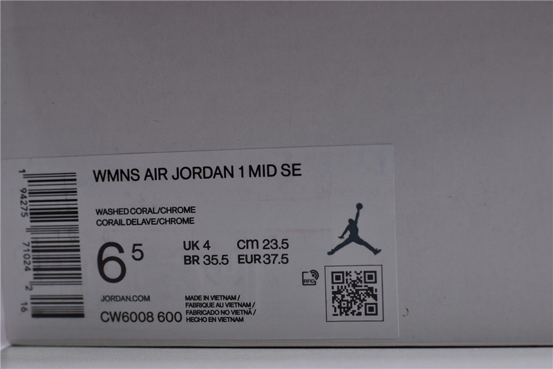 Air Jordan 1 Mid AJ1 CW6008-600