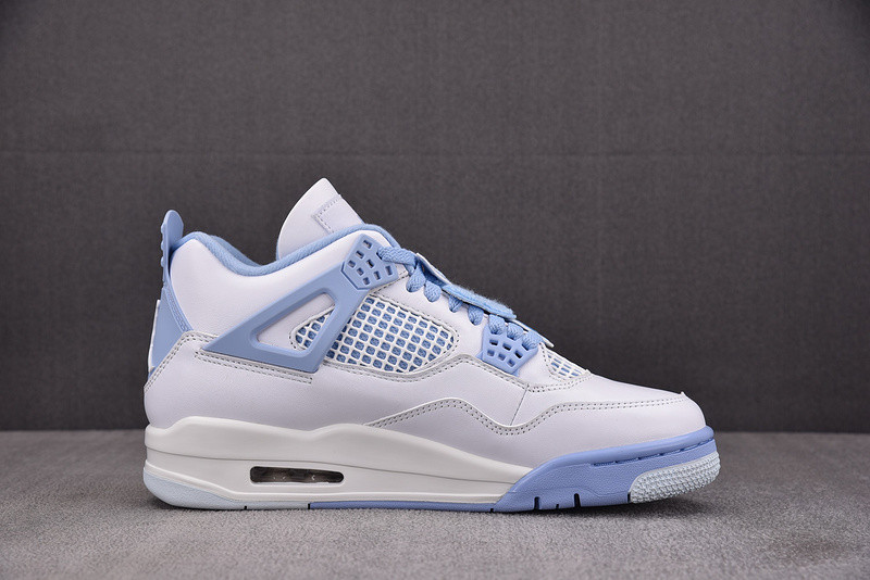 Air Jordan 4 "Aluminum" "White/Blue Tint" HV0823-100