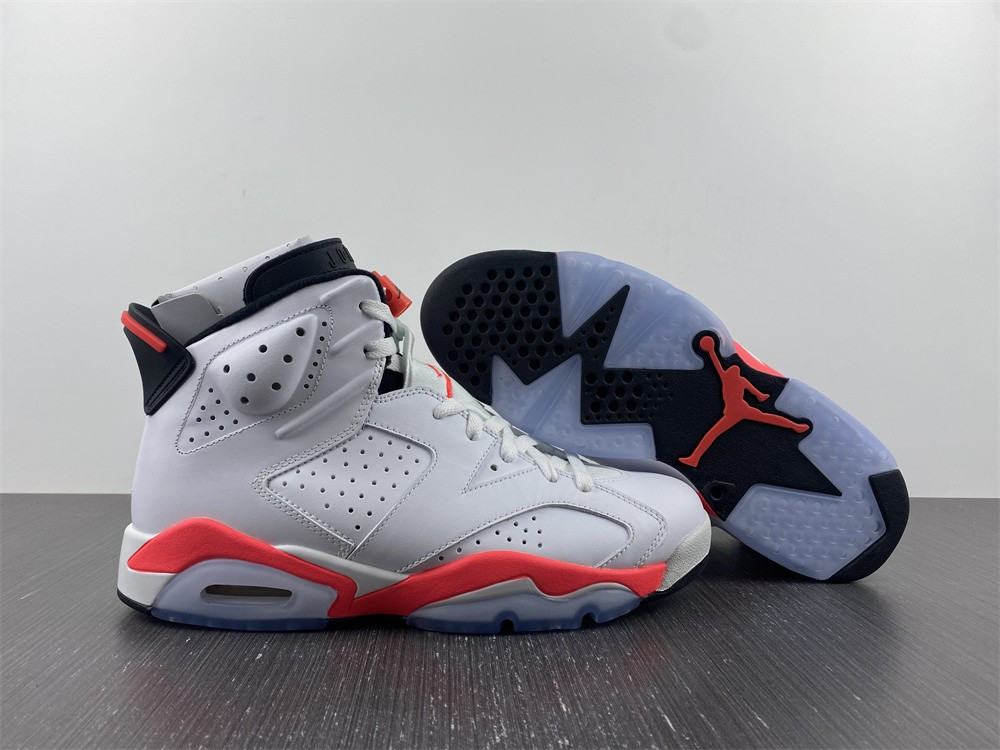Jordan 6 Retro Infrared White (2014) 384664-123