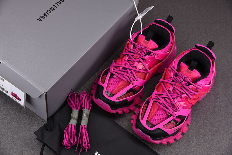 Ba*len*cia*ga track trainer pink/black 647742 w3bm5 5510