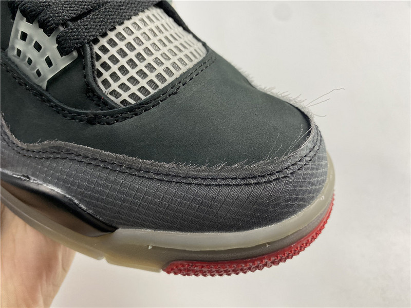 OW X AIR JORDAN 4 “BRED” CV9388-001