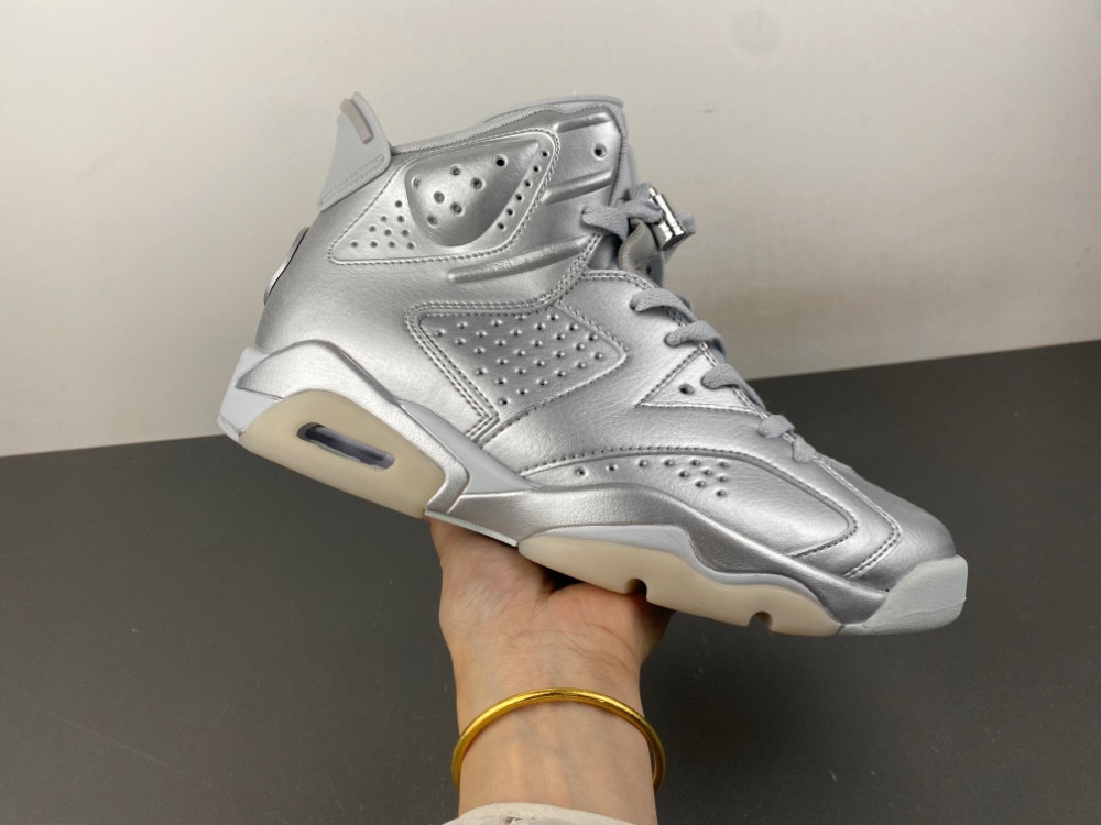 PSG x Air Jordan 6 "Metallic Silver" IQ5135-001