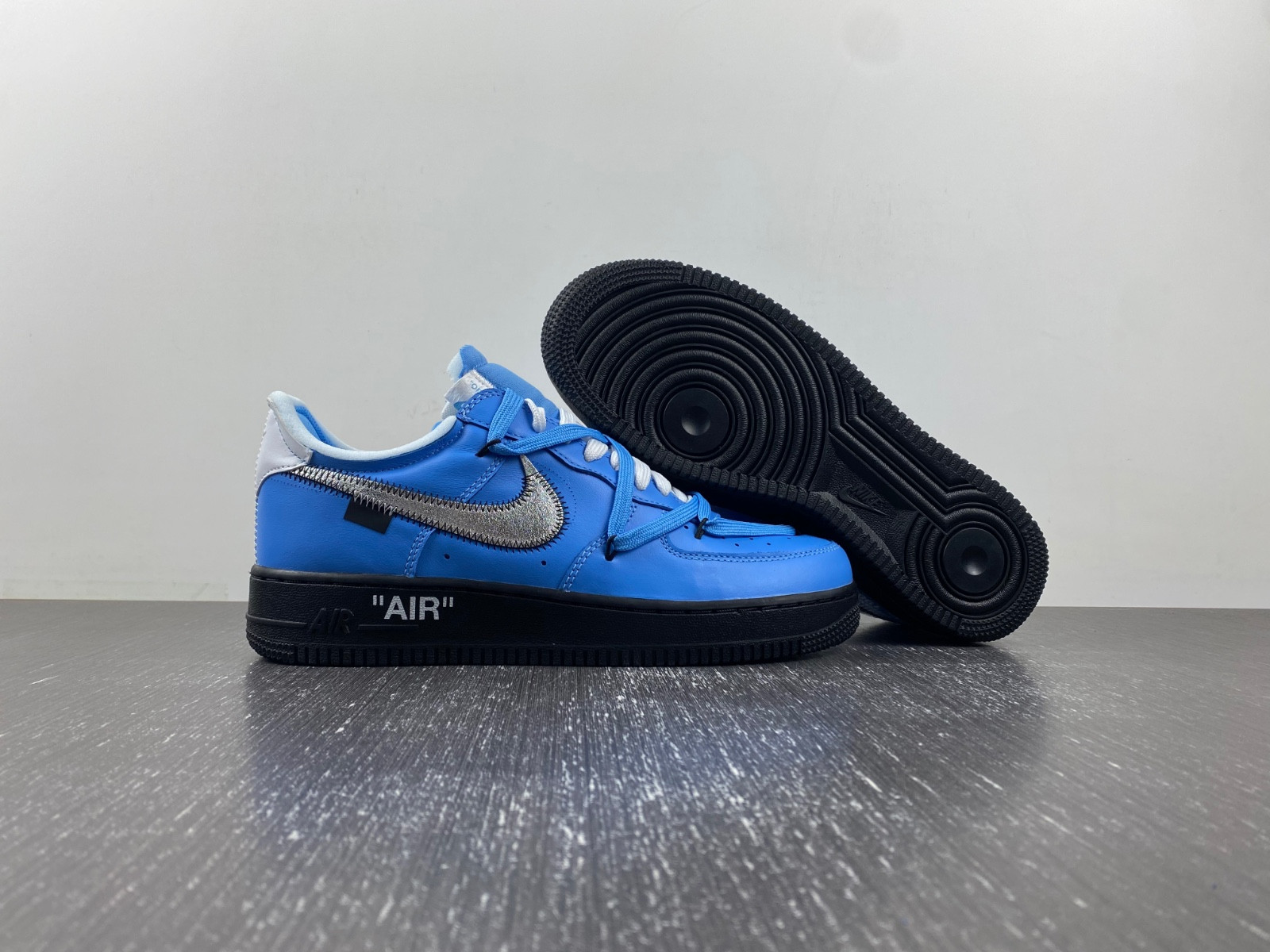 NIKE OW X AIR FORCE 1 LOW UNIVERSITY BLUE Cl1173-400