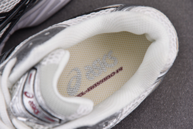 As*ic*s gel-kayano 14 white pure silver - 1201a019-104