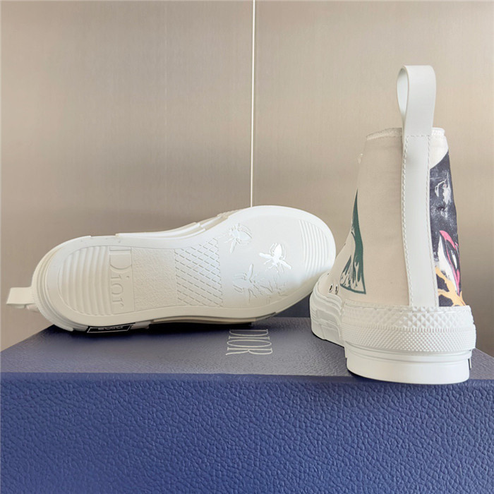 D B23 HIGH-TOP SNEAKERS