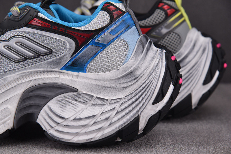 Ba1en*iaga black&red platform sneaker