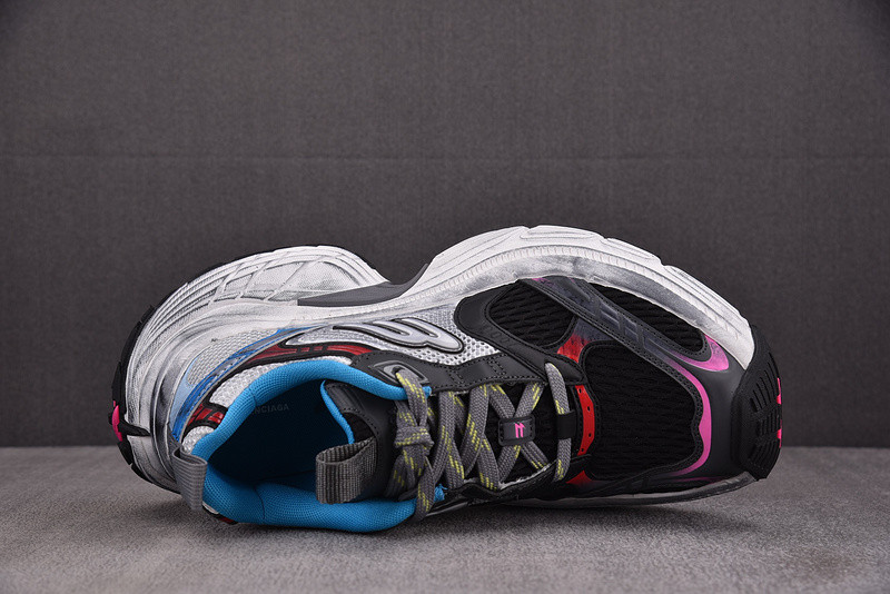 Ba1en*iaga black&red platform sneaker