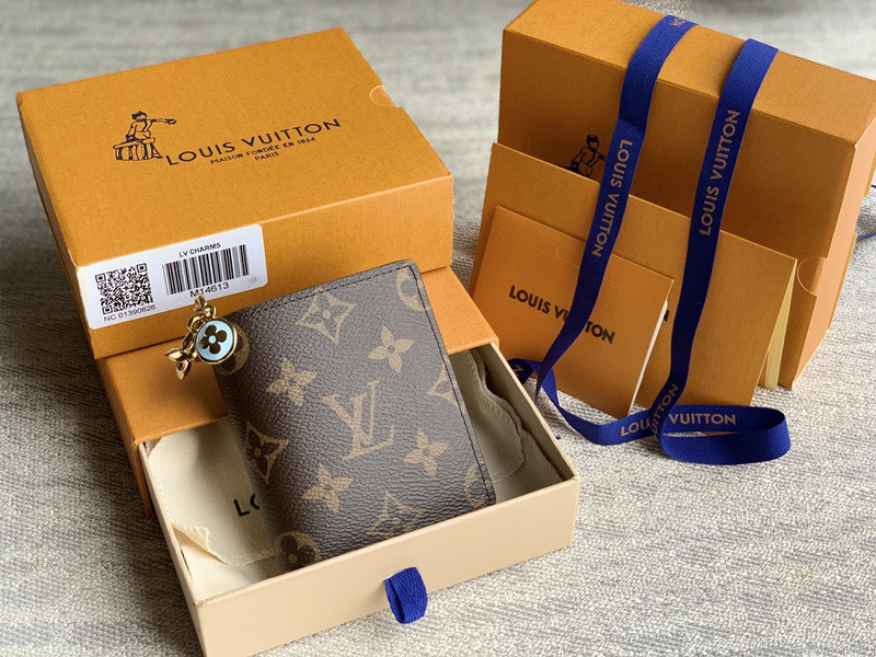 LV Charms Pocket Wallet Monogram