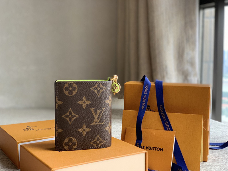 LV Charms Pocket Wallet Monogram
