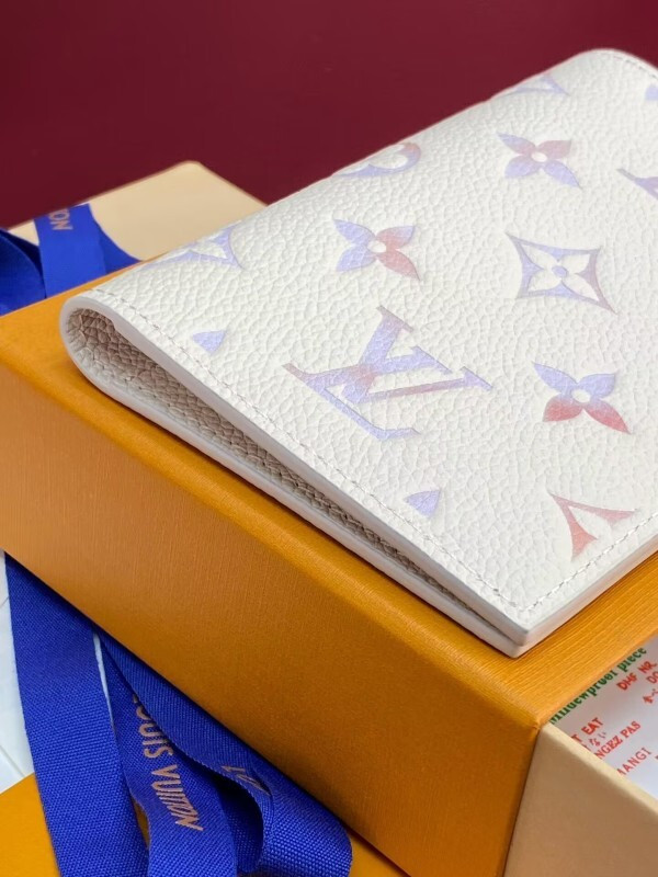 Passport Cover Monogram Empreinte Leather