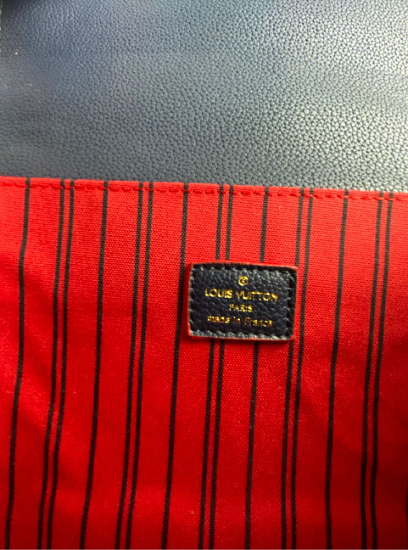 l0vis Vvtt0n monogram canvas pochette metis 25cm navy