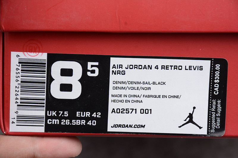Jordan 4 Retro Levi