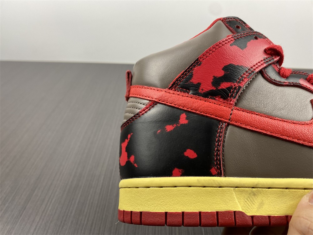 Nike Dunk High 1985 Red Acid Wash DD9404-600