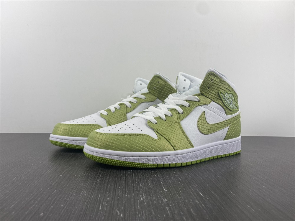 Jordan 1 Mid Green Python (W) DV2959-113