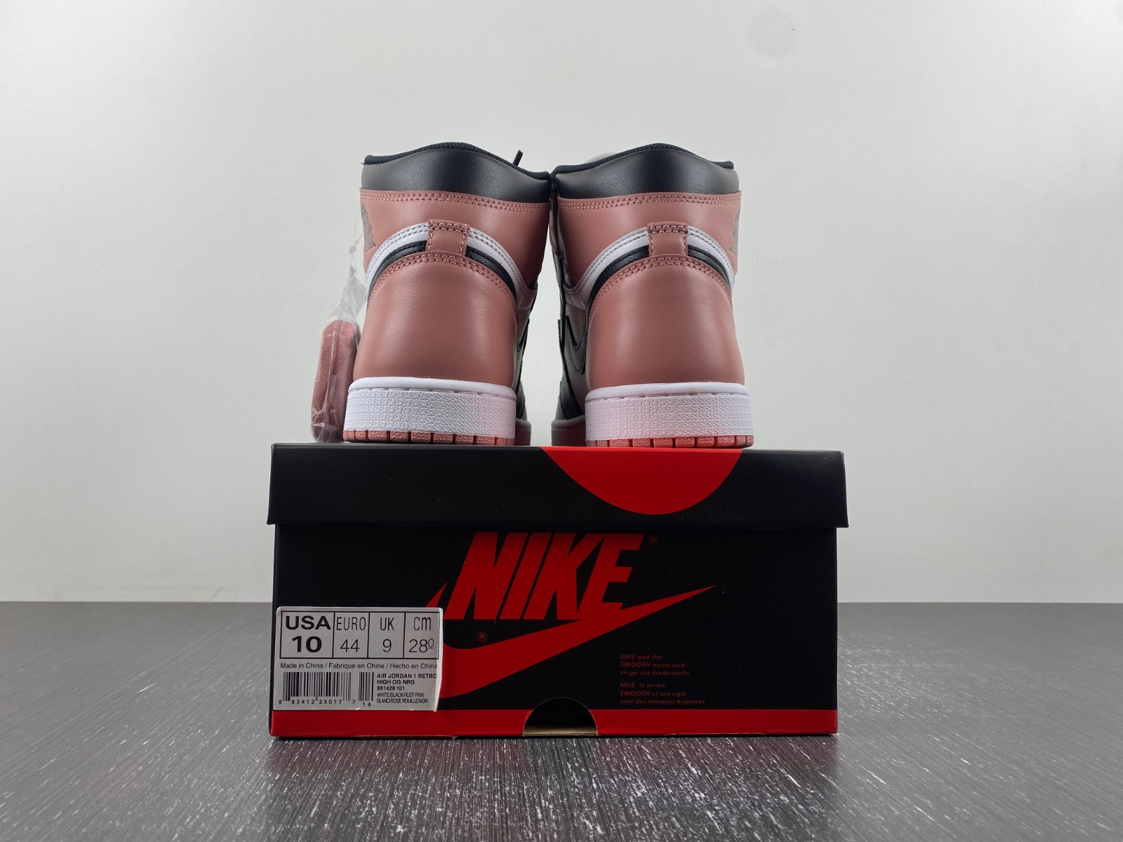Jordan 1 Retro High Rust Pink 861428-101