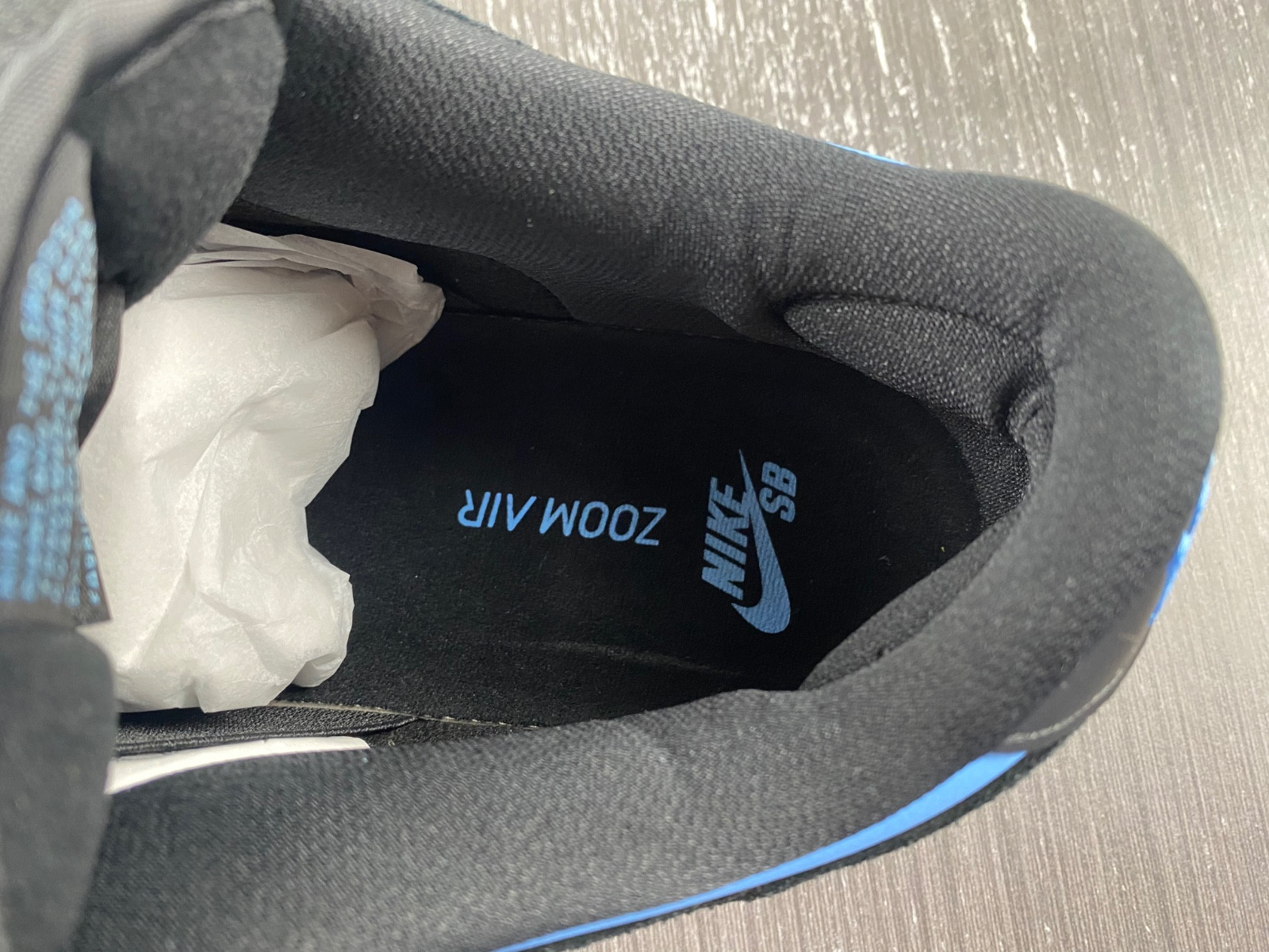 Nike SB Dunk Low Black University Blue Men