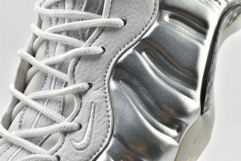 nike air foamposite one Ch*0me white aa3963-100