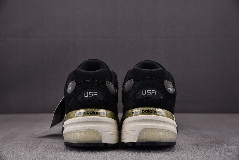 New Balance 992 Black Grey - M992BL