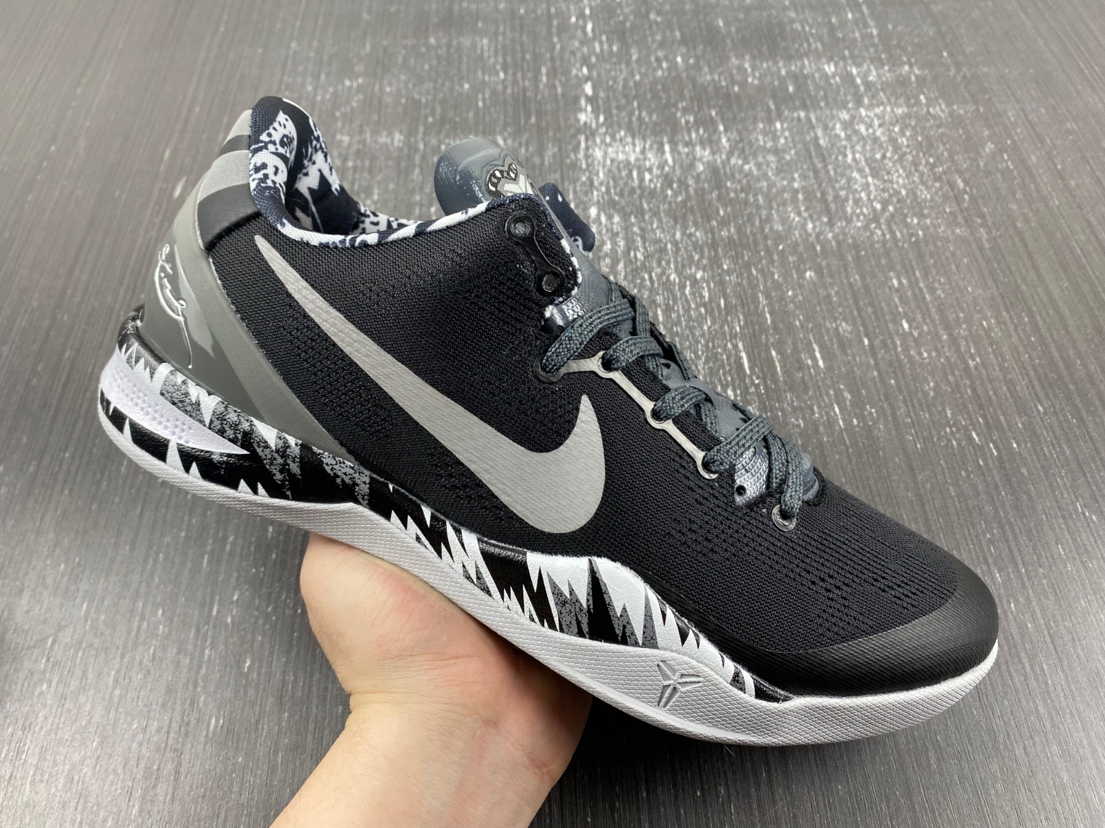 Nike Kobe 8 System Philippines Black Silver 613959‑001