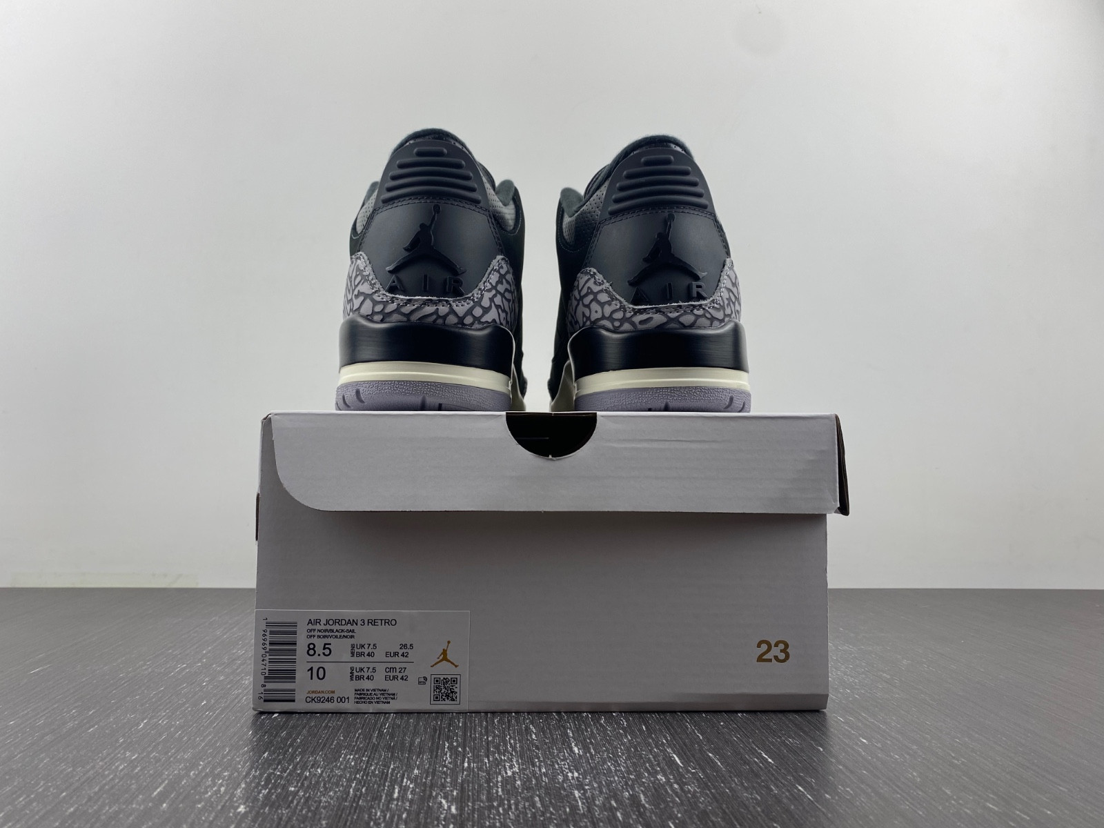 Air Jordan 3 Off Noir WMNS CK9246-001