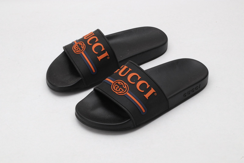 GUC LEATHER SLIDE