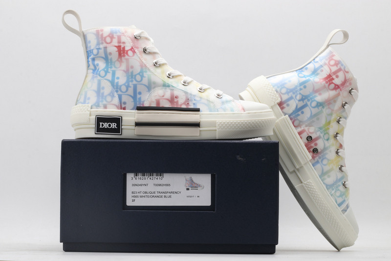 D B23 HIGH-TOP SNEAKERS