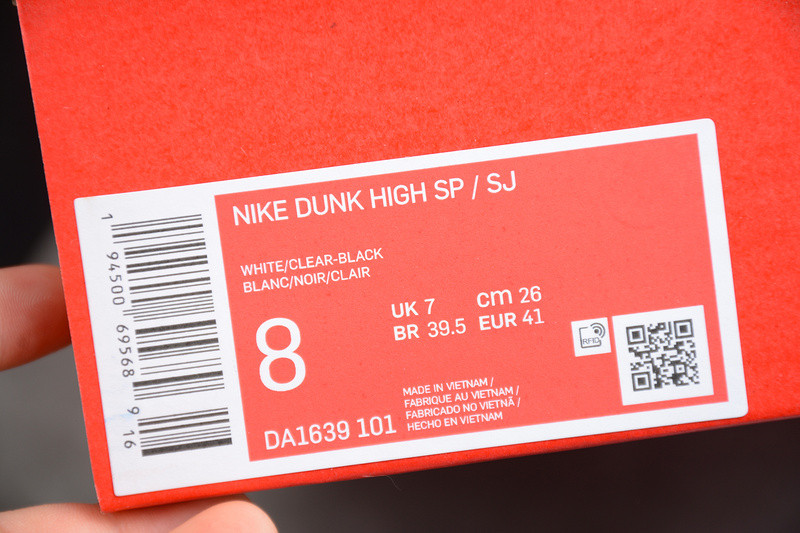 Slam Jam x Nike Dunk High DA1639-101