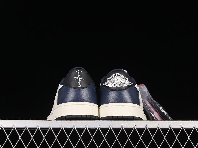 TRAVIS SCOTT X AIR JORDAN 1 LOW DARK BLUE/WHITE/BLACK CQ4277-999