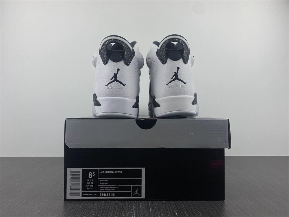 Air Jordan 6 Retro Oreo 384664-101