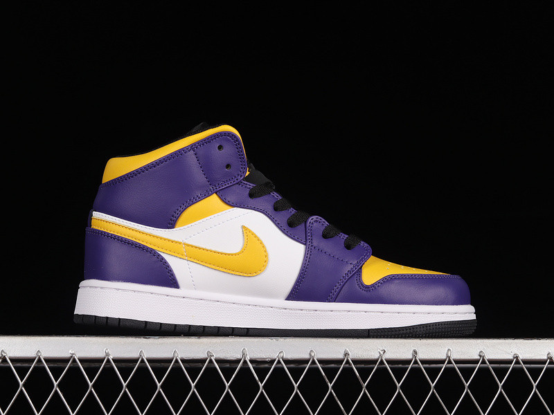 Jordan 1 Mid Lakers (2022) - DQ8426-517