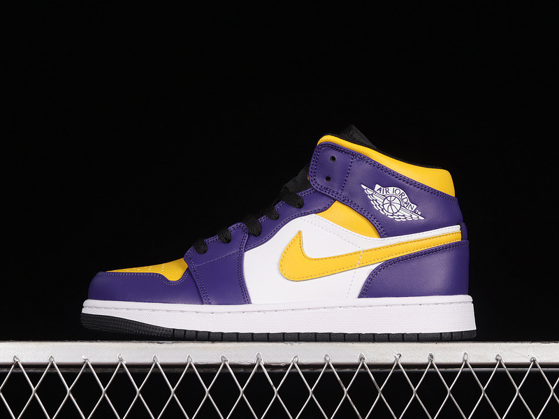 Jordan 1 Mid Lakers (2022) - DQ8426-517