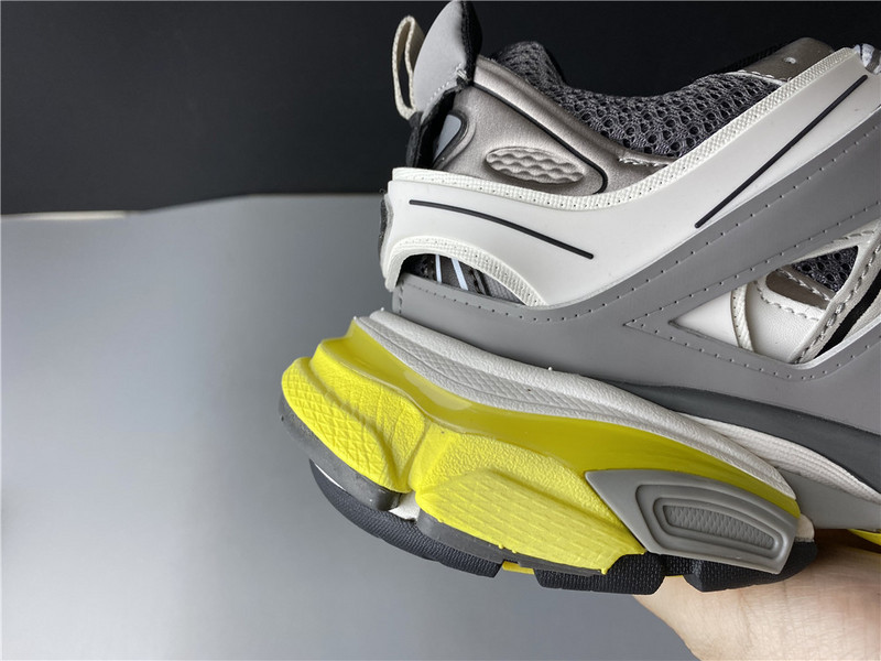 Ba*len*cia*ga tess s. gomma sneakers white gray orange 542023 w1gb7 2018