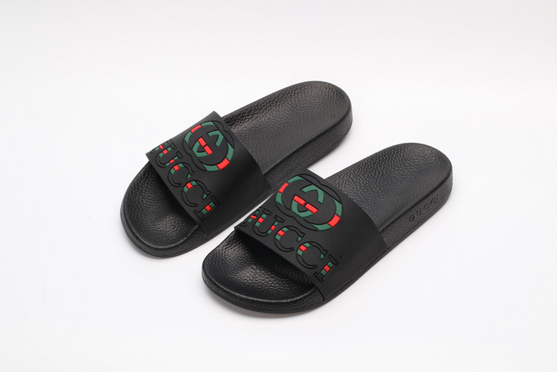 GUC LEATHER SLIDE
