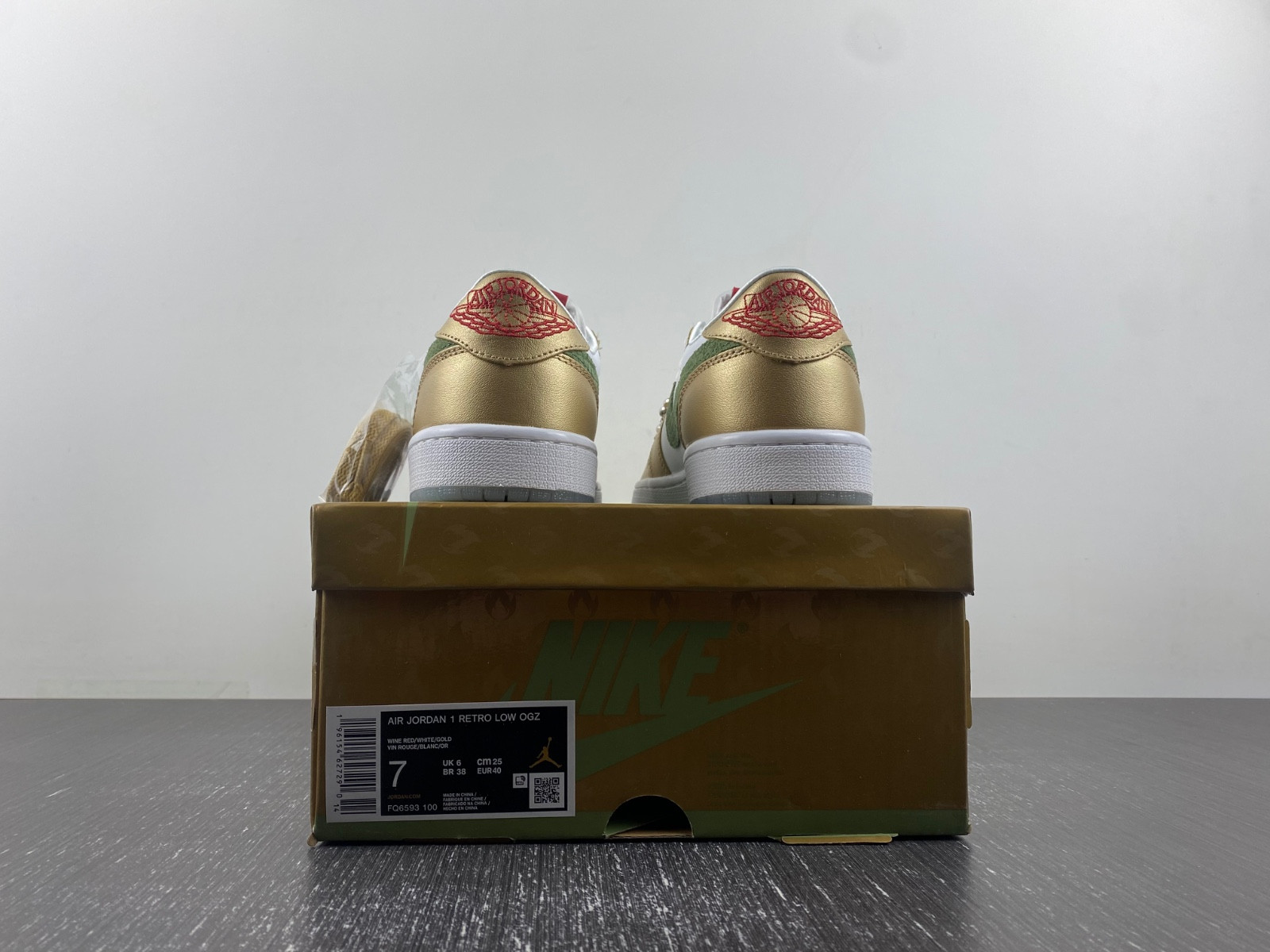 Air Jordan 1 Low OG BG "Chinese New Year" FQ6593-100